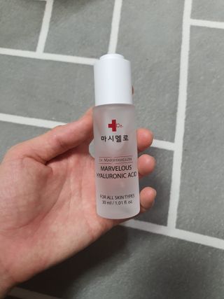 닥터마시멜로 닥터 마시멜로 마블러스 히알루론산 앰플 — 4.5점을 준 리뷰어가 2021년 3월 올린 사용 사진