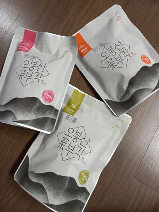 오봉산꽃부각 [만나식품] 오봉산 꽃부각 3가지 맛(오리지널, 새우맛, 매운고추맛) — 5점을 준 리뷰어가 2023년 1월 올린 사용 사진