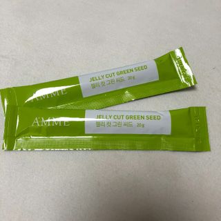 아므_이너뷰티 아므 젤리 컷 그린 씨드 10개입 — 5점을 준 리뷰어가 2021년 2월 올린 사용 사진
