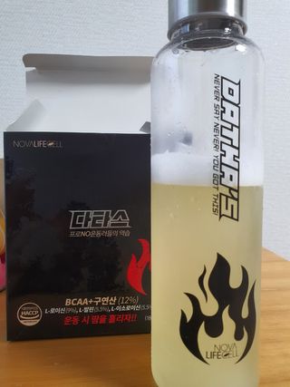 노바라이프셀 다타스_프로NO운동러들의 역습 — 5점을 준 리뷰어가 2021년 7월 올린 사용 사진