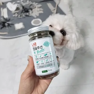 랩솔루션 강아지 영양제 3종 중 택 1 — 5점을 준 리뷰어가 2022년 5월 올린 사용 사진