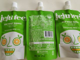 JEJUFEEL 풋풋한 제주담은 청귤에이드 — 5점을 준 리뷰어가 2022년 9월 올린 사용 사진