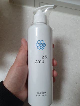 AYU25[아유트웬티파이브]피부 진정, 보습 와일즈 로즈 핸드워시 — 4점을 준 리뷰어가 2021년 3월 올린 사용 사진