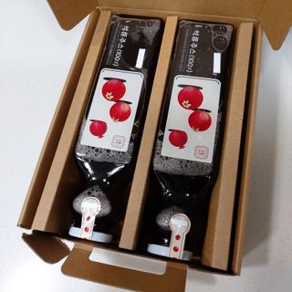 [바이윙클] 페르시아 유기농 석류 착즙주스 750ml 2병 + 선물박스 세트 — 4점을 준 리뷰어가 2022년 2월 올린 사용 사진