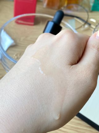 피지오겔 사이언수티컬즈 더 링클-스탑 백 앰플 세럼 — 5점을 준 리뷰어가 2022년 4월 올린 사용 사진