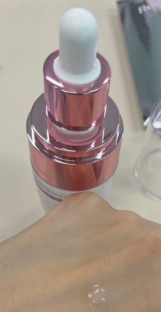 나우 [리브엠] 123억개 엑소좀으로 채운 눈부신 광채, 엑소코어 화이트닝 텐션 앰플 — 5점을 준 리뷰어가 2023년 10월 올린 사용 사진