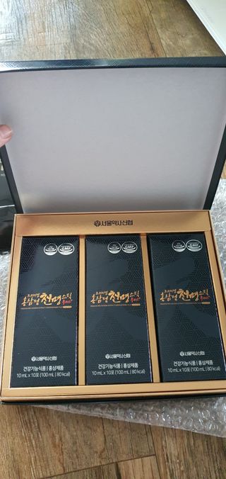 서울약사신협 약사신협_천명플러스스틱_10mlx30포 — 4.5점을 준 리뷰어가 2021년 3월 올린 사용 사진