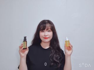 체르엠 비타민 브라이트닝 에센스 + 콜라겐앰플 세트 — 5점을 준 리뷰어가 2021년 8월 올린 사용 사진