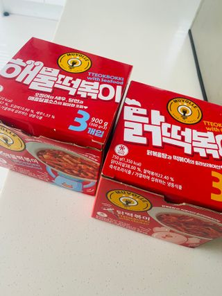 한성기업 무볼레 닭떡볶이+해물떡볶이 2종 세트 — 4점을 준 리뷰어가 2021년 9월 올린 사용 사진
