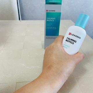 리더스코스메틱 리더스 카밍 바이오틱스 에센스 워터 — 5점을 준 리뷰어가 2021년 2월 올린 사용 사진