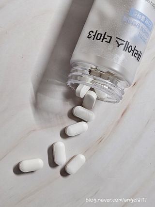 [큐라에스] 뮤신콜라겐 더마3 76.8(1개월분) — 5점을 준 리뷰어가 2023년 12월 올린 사용 사진