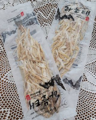 [오늘바스켓] 용대리 손질하늘태 130g — 5점을 준 리뷰어가 2021년 5월 올린 사용 사진