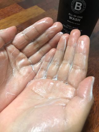 블랙페블 올인원 워시 쿨 웨이브 500ml — 5점을 준 리뷰어가 2021년 6월 올린 사용 사진