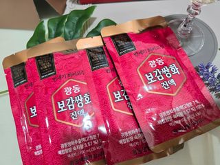 광동생활건강 [광동]진하고 깊은 풍미, 광동 보감쌍화진액 100mL * 18포 — 5점을 준 리뷰어가 2024년 7월 올린 사용 사진