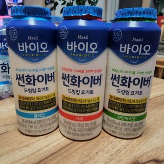 LIVE 매일바이오 썬화이버 드링킹 요거트 — 5점을 준 리뷰어가 2022년 8월 올린 사용 사진