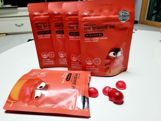 [푸름웰니스] 라바 멀티비타민 구미 36g — 5점을 준 리뷰어가 2021년 12월 올린 사용 사진