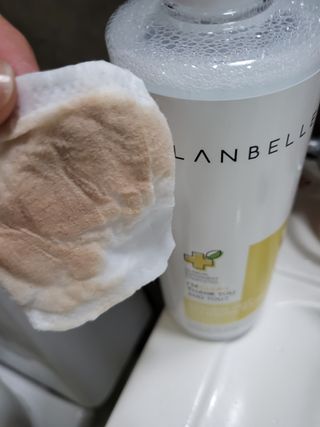 랑벨 내츄럴 딥 클렌징 워터 500ml — 5점을 준 리뷰어가 2022년 6월 올린 사용 사진