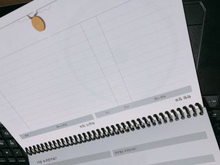 리훈 차일드라이크 워킹스마일 초등학생 스터디 플래너 — 5점을 준 리뷰어가 2022년 3월 올린 사용 사진