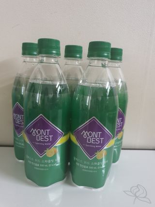 몽베스트 Montbest with Sparkling water Lemon OR Lime 20병(랜덤) — 4점을 준 리뷰어가 2021년 10월 올린 사용 사진