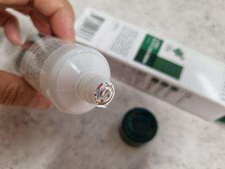 랑벨 랑바이오 블랙 시카 크림 50ml(블랙비 프로폴리스, 시카 4종, 판테놀 10 함유) — 4점을 준 리뷰어가 2022년 5월 올린 사용 사진