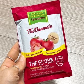 제이제이바이오 더단마토 프리미엄주스 100ml 30팩입 - 무설탕 스테비아 토마토즙 — 4.5점을 준 리뷰어가 2021년 11월 올린 사용 사진