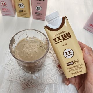 파워풀엑스 [프쌤] 더 맛있고 강력해진 고단백 음료 3종 (초코맛,딸기맛,커피맛) — 5점을 준 리뷰어가 2023년 1월 올린 사용 사진