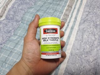 Swisse 스위스 고함량 밀크씨슬 35,000mg 60정 — 5점을 준 리뷰어가 2021년 11월 올린 사용 사진