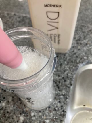 마더케이 디아 프리미엄 젖병세정제 500ml 액상형/무향 — 5점을 준 리뷰어가 2021년 12월 올린 사용 사진
