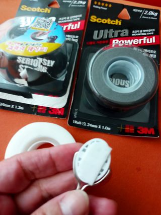 3M 초강력 양면테이프 UP213 / UPR210 — 5점을 준 리뷰어가 2023년 7월 올린 사용 사진