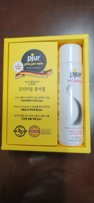 프리미엄 마사지젤 pjur 퓨어젤 — 5점을 준 리뷰어가 2021년 1월 올린 사용 사진