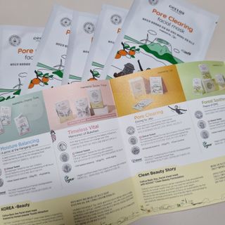 세뚜아(Cettua) [세뚜아] 포어 클리어링 마스크 Cettua Pore Clearing facial mask 5매 — 4점을 준 리뷰어가 2024년 4월 올린 사용 사진