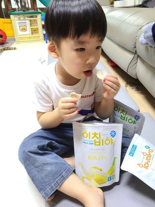 동결건조 과일칩 이치비야 4종 set — 5점을 준 리뷰어가 2021년 9월 올린 사용 사진