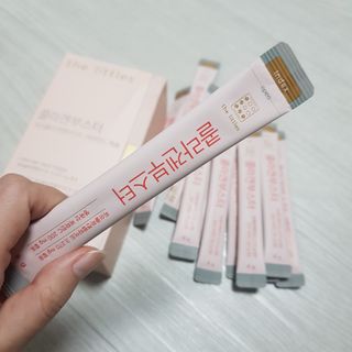 더리틀스 콜라겐부스터 — 5점을 준 리뷰어가 2023년 1월 올린 사용 사진