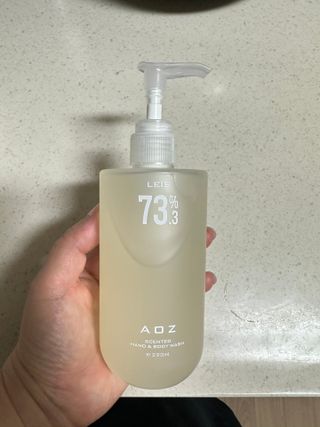 에일리언오더즈 센티드 핸드 앤 바디 워시 290ml (3종 택1) — 5점을 준 리뷰어가 2023년 8월 올린 사용 사진