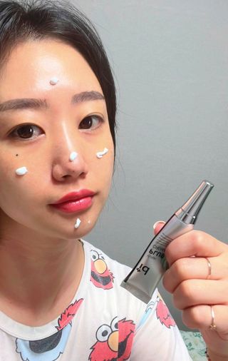 아이디플라코스메틱 아이디 브이로직 플러스 크림 15ml X 4EA — 5점을 준 리뷰어가 2022년 5월 올린 사용 사진