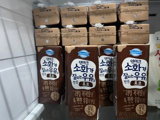 [구매평]덴마크 소화가 잘되는 우유로 만든 초코, 190ml, 24개 — 5점을 준 리뷰어가 2025년 2월 올린 사용 사진