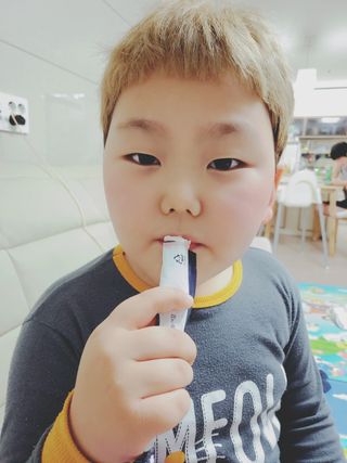 키즈텐플러스 연세 키즈텐 플러스 1개월 — 5점을 준 리뷰어가 2021년 3월 올린 사용 사진