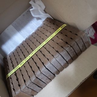 [신흥산업] 붙이는 벽돌 황토 파벽돌 230mm 45장,  욕실 인테리어 실내장식 셀프인테리어 — 5점을 준 리뷰어가 2023년 5월 올린 사용 사진