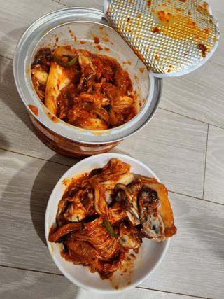 셰프애찬 별미김치 굴겉절이 1kg — 5점을 준 리뷰어가 2022년 12월 올린 사용 사진