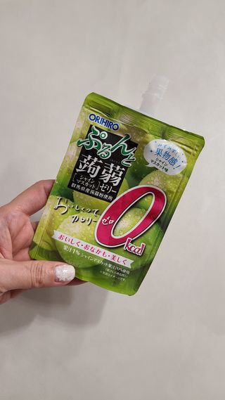 ORIHIRO 오리히로 곤약젤리 제로칼로리 130g 4종 4팩(맛별로 1팩씩) — 5점을 준 리뷰어가 2022년 12월 올린 사용 사진