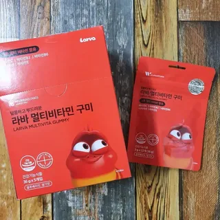 [푸름웰니스] 라바 멀티비타민 구미 36g — 5점을 준 리뷰어가 2022년 4월 올린 사용 사진