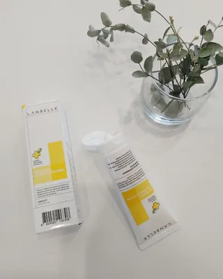 랑벨 비타 에너지 잡티 크림 75ml (피부 속 기미완화크림) — 4.5점을 준 리뷰어가 2022년 5월 올린 사용 사진