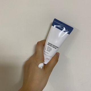 더마포레스트 마데카소사이드 리페어 크림 / 캐비아추출물 병풀추출물 시카케어 미백 주름개선 — 5점을 준 리뷰어가 2021년 6월 올린 사용 사진