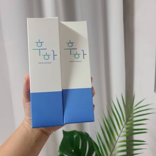 [심폐소생소] 무불소 임산부 천연 치약 — 5점을 준 리뷰어가 2021년 10월 올린 사용 사진