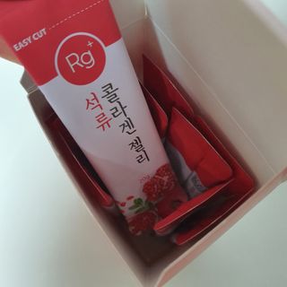 함초록 Rg+ 석류콜라겐젤리 — 5점을 준 리뷰어가 2021년 3월 올린 사용 사진