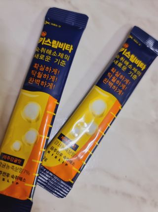 [키스립] 근본적인 숙취원인 해결 숙취해소제 뉴키스립비타 — 5점을 준 리뷰어가 2022년 3월 올린 사용 사진