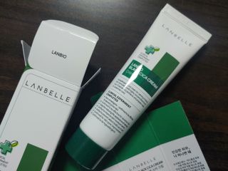 랑벨 랑바이오 블랙 시카 크림 50ml(블랙비 프로폴리스, 시카 4종, 판테놀 10 함유) — 4점을 준 리뷰어가 2022년 3월 올린 사용 사진