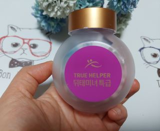 트루헬퍼 뒤태미녀 특급 락토페린 장용성 발효율피 1박스 2개월분 — 5점을 준 리뷰어가 2023년 2월 올린 사용 사진