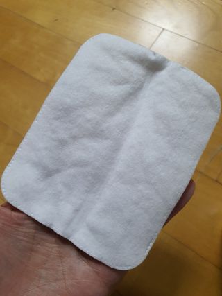 디어엘로디 프리미엄 유기농 베이비 솜티슈 40매 3 + 1 PACK — 5점을 준 리뷰어가 2021년 3월 올린 사용 사진