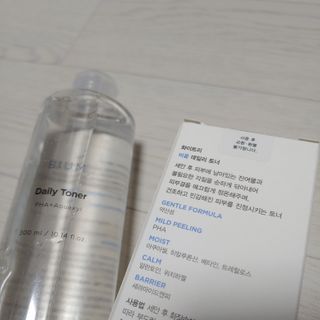 화이트리 비움 데일리 토너, 바하 0.5토너 세트 — 5점을 준 리뷰어가 2021년 1월 올린 사용 사진